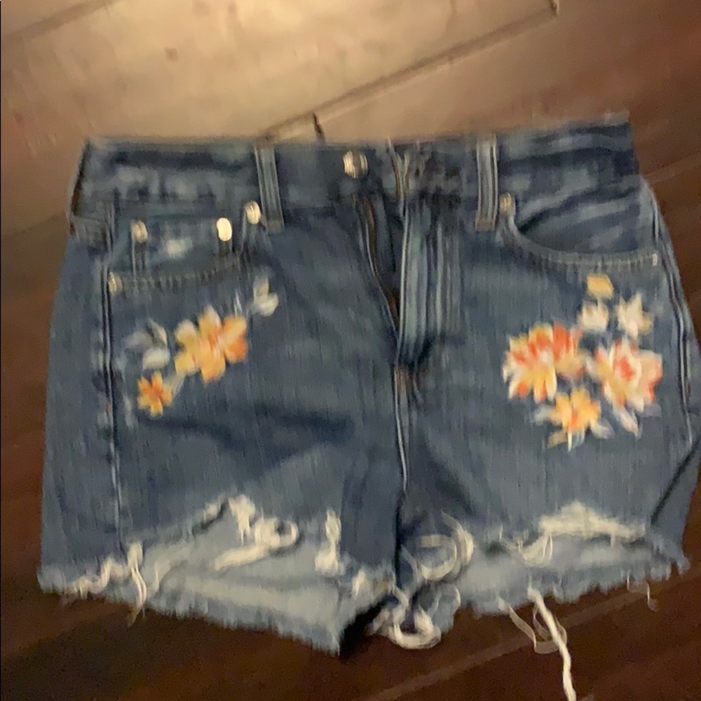 Jean shorts